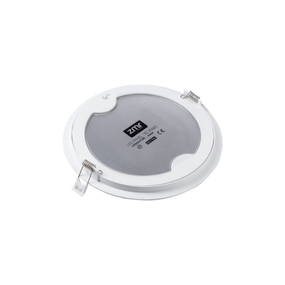 ZMR 15W Beyaz Kasa Slim Panel Armatür 6500K