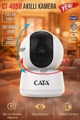 Cata CT-4050 360 Derece Dönebilen Wi-Fi Akıllı IP Kamera