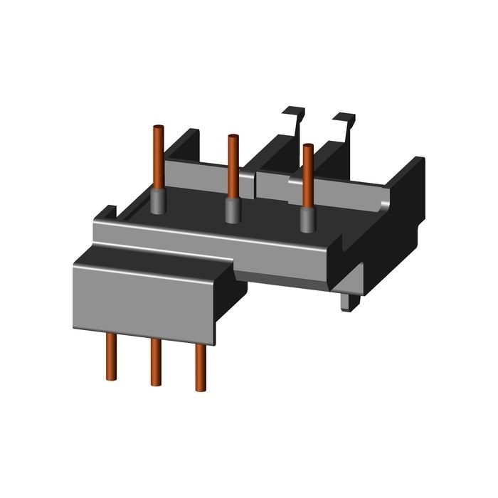 Siemens 3Rv2 Motor Koruma Şalteri Aksesuari  S00 Kontaktör-S00 Güç Şalteri Ara Bağlanti Parçasi -3RA1921-1DA00