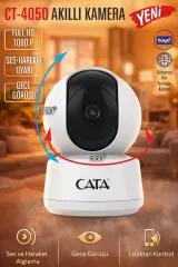 Cata CT-4050 360 Derece Dönebilen Wi-Fi Akıllı IP Kamera