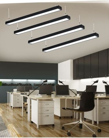 Cata 50w 120cm Profil Sarkıt Led Linear Armatür CT-9080 Günışığı