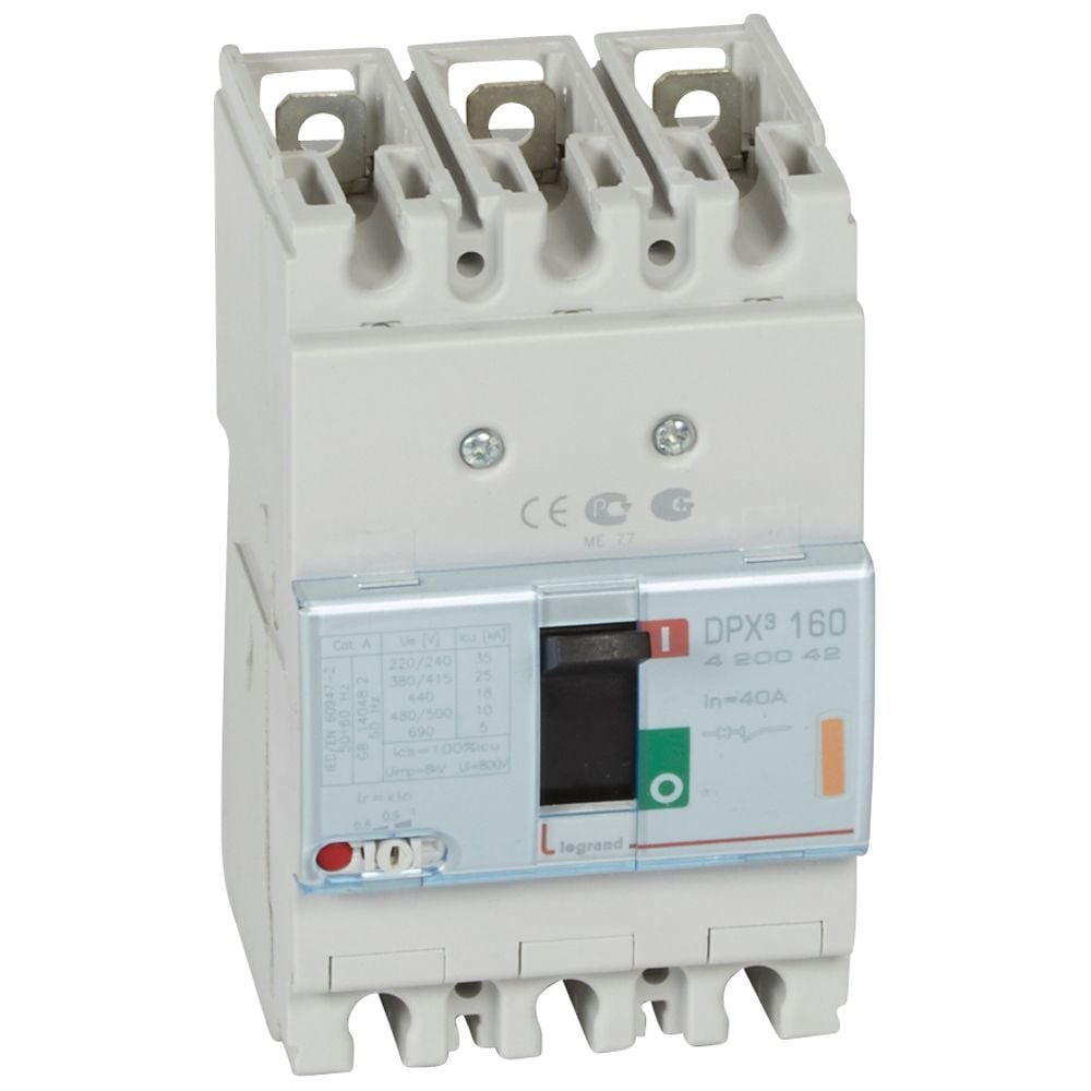 Legrand  DPX³160 TM 3P 40A 25kA LEG-420042