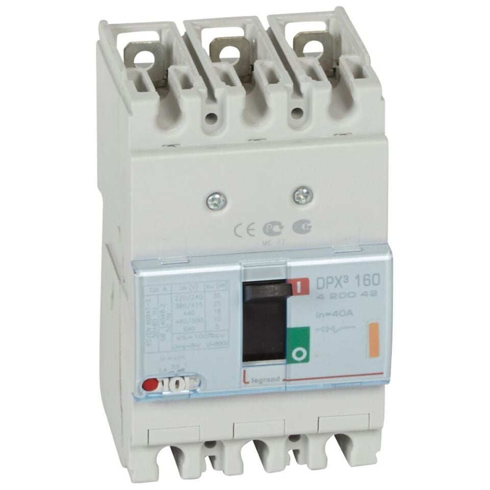 Legrand  DPX³160 TM 3P 40A 25kA LEG-420042