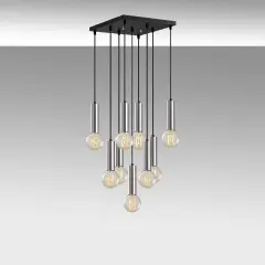 Aydinlatmadunyam Sarkit Silver Tempo-15-Nus-6026