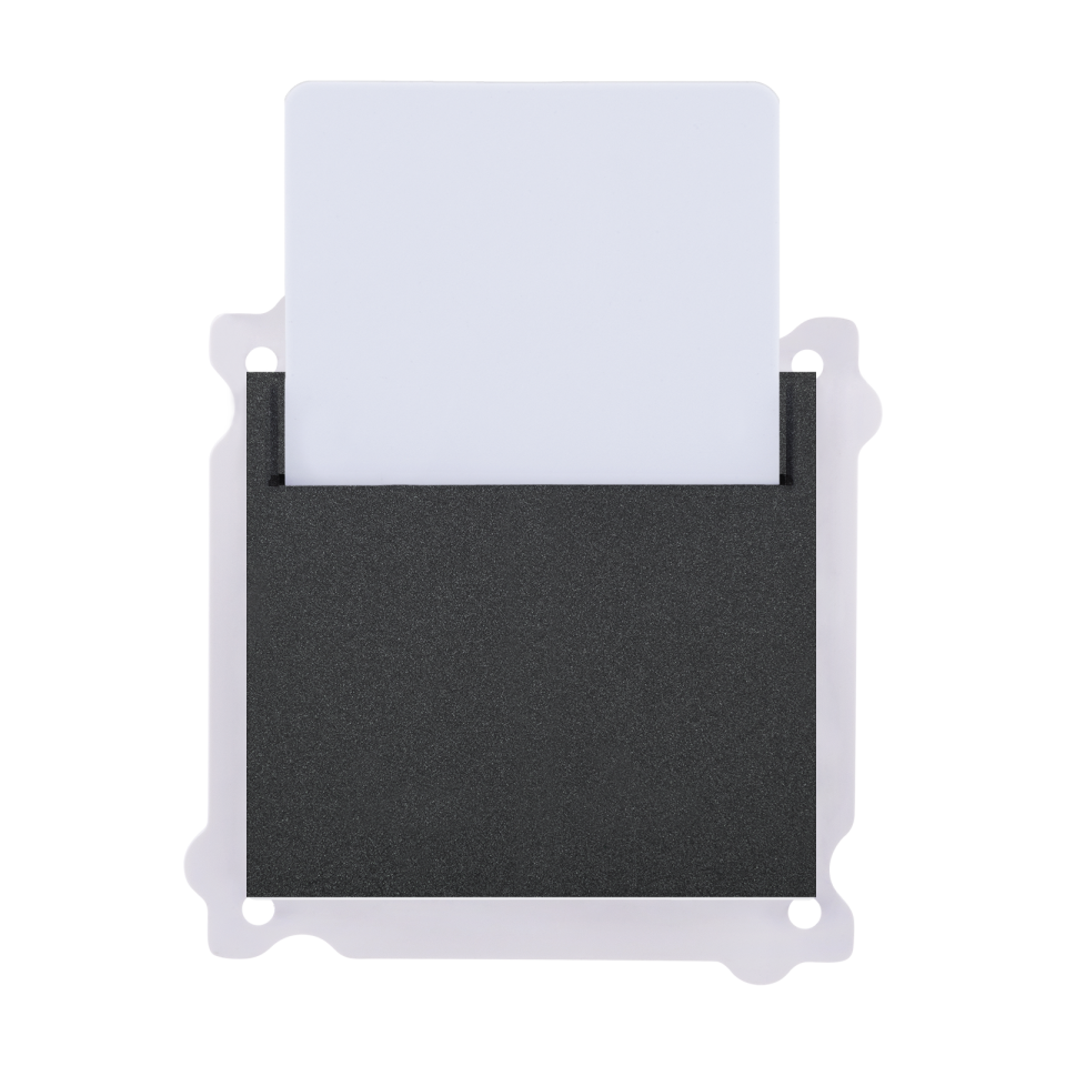 Exen Antrasit Modül+Kapak  Energy Saver Mikro Switch Gecikmeli + Isikli