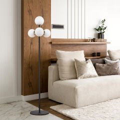 Aydinlatmadunyam Lambader BlackAntiqueWhite Akkas-10045