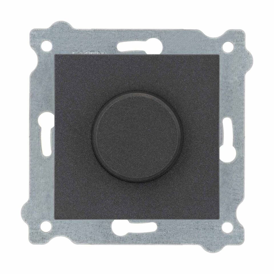 Exen Antrasit Modül+Kapak  Dimmer 800W