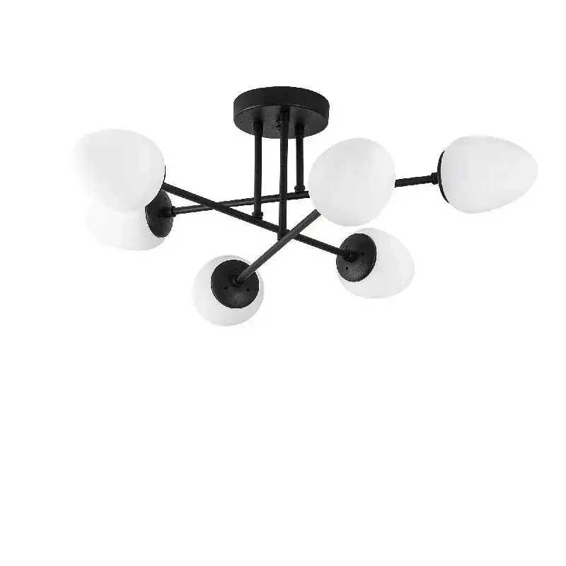 Aydinlatmadunyam Plafonyer BlackCream Camflo-10385