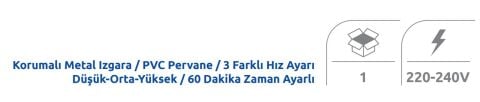 Vanti 40W 12” Masaüstü Fan KCF295