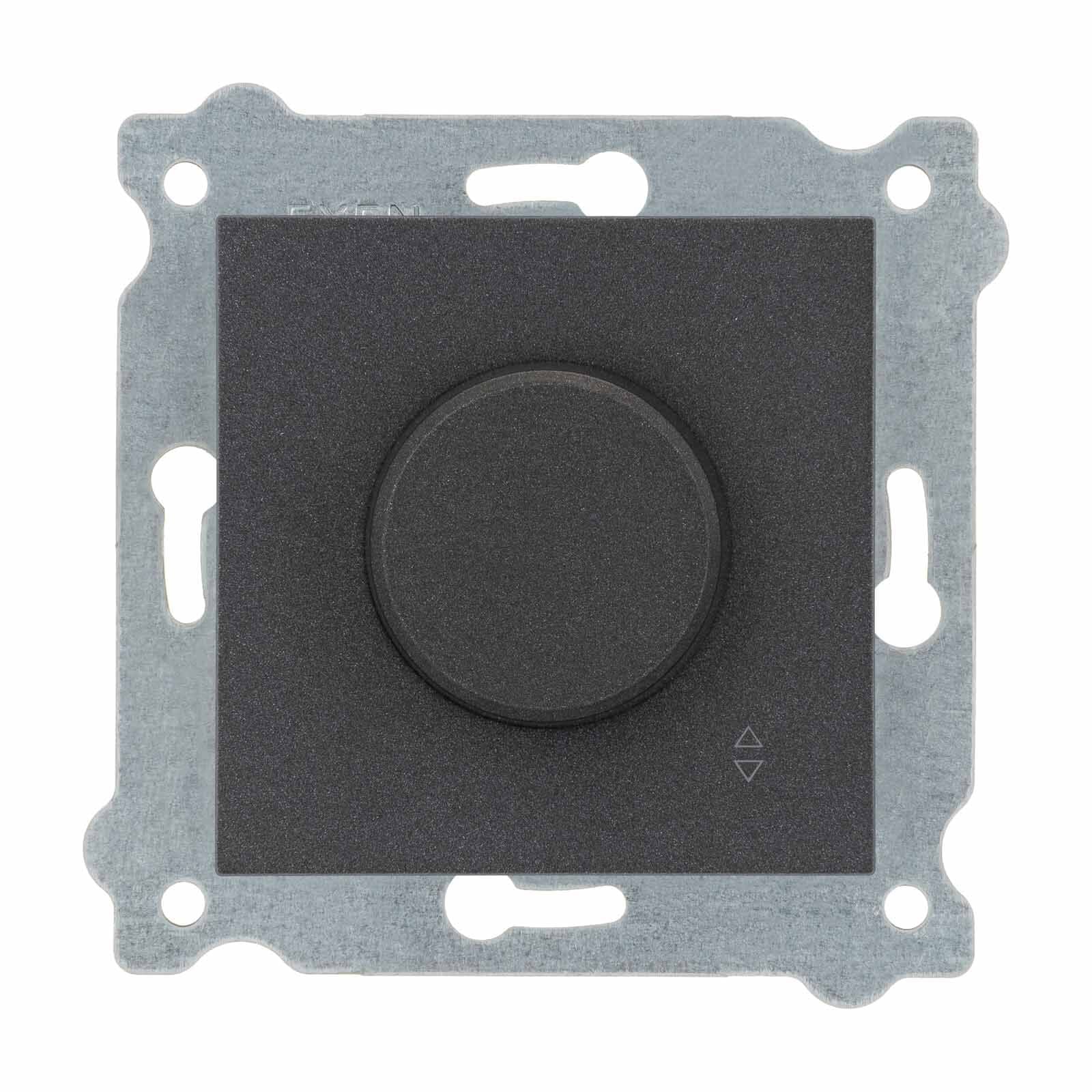 Exen Antrasit Modül+Kapak  Veavien Dimmer 500W