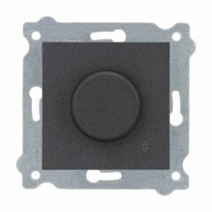 Exen Antrasit Modül+Kapak  Veavien Dimmer 500W