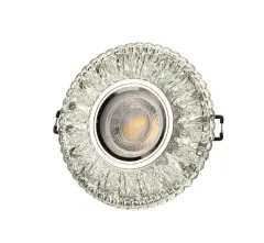 Cata Dekoratif Kristal Cam Spot Meşe CT-6662