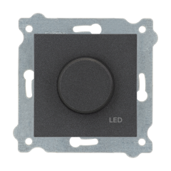 Exen Antrasit Modül+Kapak  Led Dimmer 200W (Rd Dimmer)