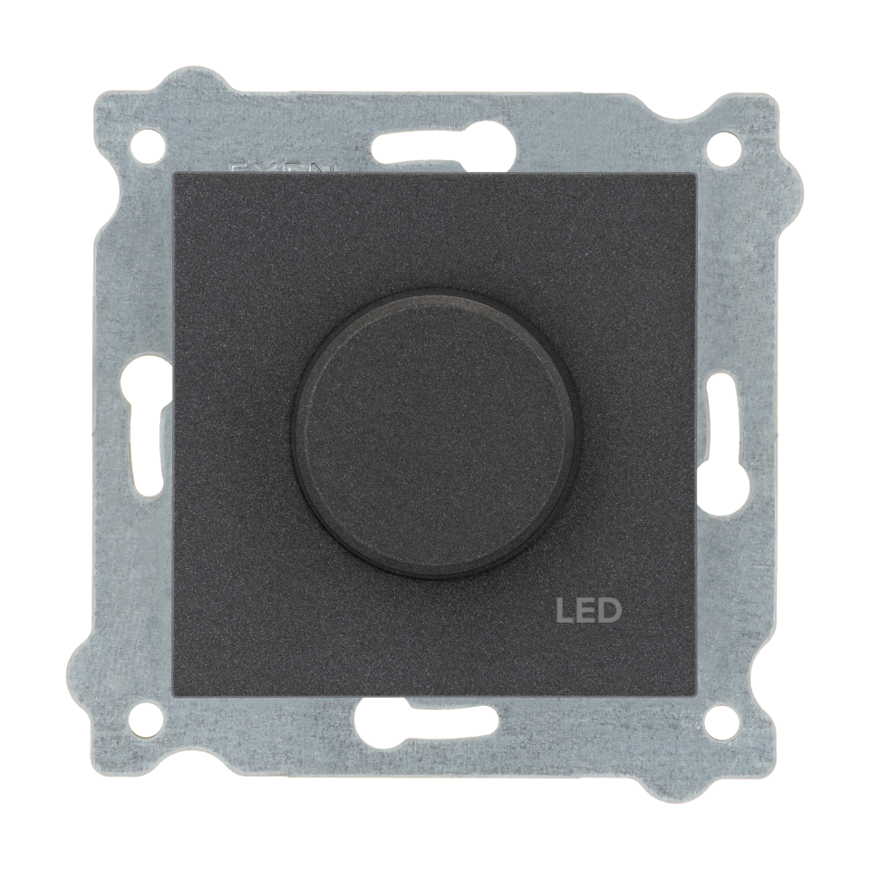 Exen Antrasit Modül+Kapak  Led Dimmer 200W (Rd Dimmer)