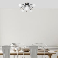 Aydinlatmadunyam Plafonyer BlackAntiqueWhite Roze-11790