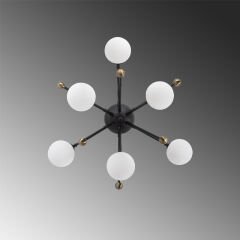 Aydinlatmadunyam Plafonyer BlackAntiqueWhite Roze-11790