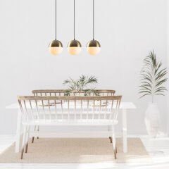 Aydinlatmadunyam Sarkit VintageWhite Bastos-Nus-6146
