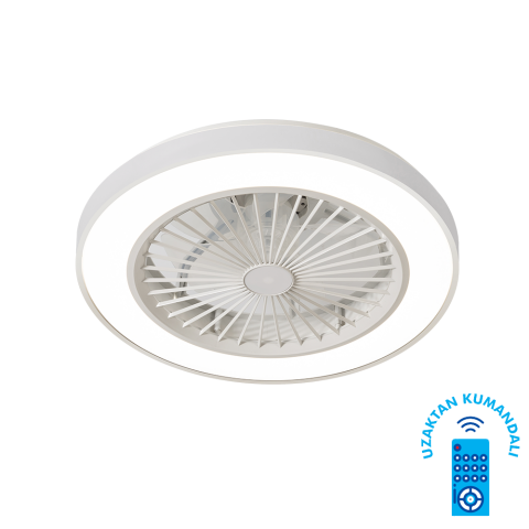Vanti 15W 20” Ledli Modern Tavan Vantilatörü KCF298