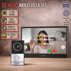 CATA CT-4030 Aklıllı Villa Set 7 İnç Hd Ekran Hareket Kaydetme