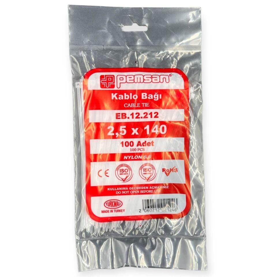 2,5 x 140 Kablo Bağı Aydınlatma Dünyam