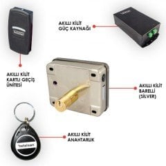 Akıllı Kilit Paket Barelli Silver AKK.00003