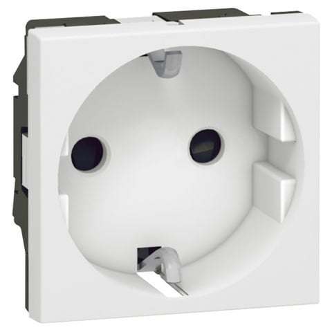 Legrand  Top. Priz, Ç.k , Otomatik, 16A, 250V~, 2M, Beyaz LEG-278211L