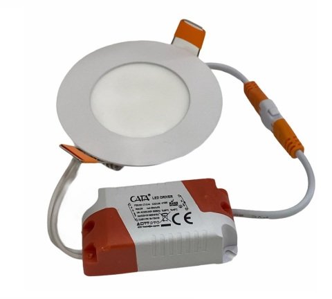 Cata 3 Watt Panel Led Armatür CT-5144 Beyaz Işık