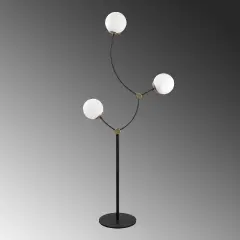 Aydinlatmadunyam Lambader BlackWhite Kromozom-Nul-4001