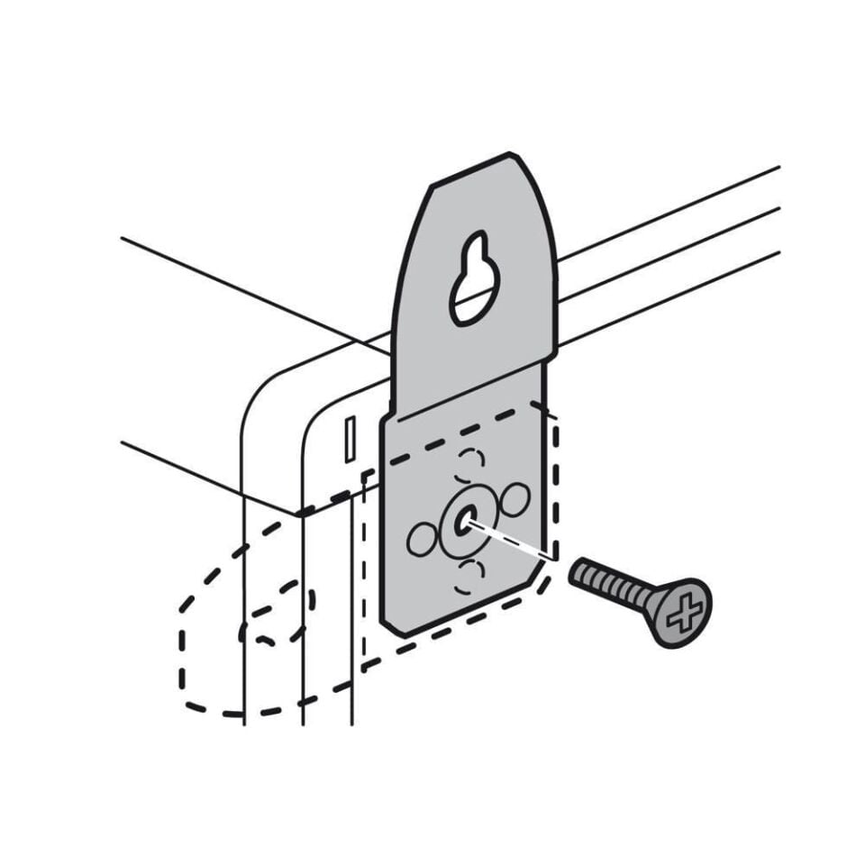 Legrand  XL³ 160 duvara montaj aksesuarı LEG-020100