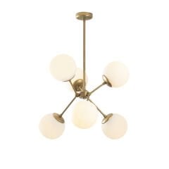 Aydinlatmadunyam Avize GoldWhite Gondol-Nua-1121