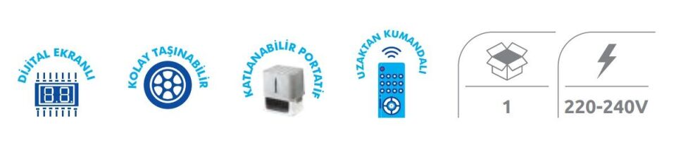 Vanti 120W Mobil Sulu Hava Sogutucu KCF308