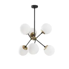 Aydinlatmadunyam Avize BlackWhite Gondol-Nua-1122