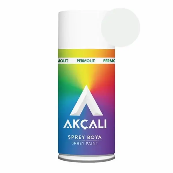 Permolit Akçali Beyaz Sprey Boya AK-301 400 Ml