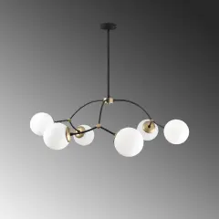 Aydinlatmadunyam Avize WhiteBlack Kromozom-Nua-1021