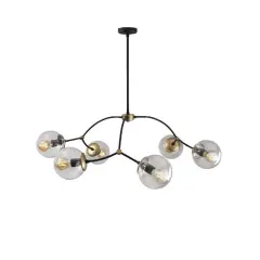 Aydinlatmadunyam Avize Black Kromozom-Nua-1022