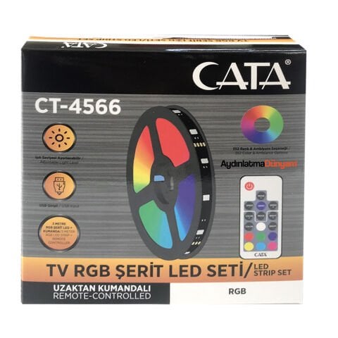 Cata 3 Metre Usb Tv Led RGB CT-4566