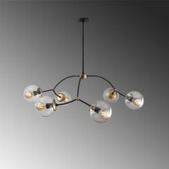 Aydinlatmadunyam Avize Black Kromozom-Nua-1022