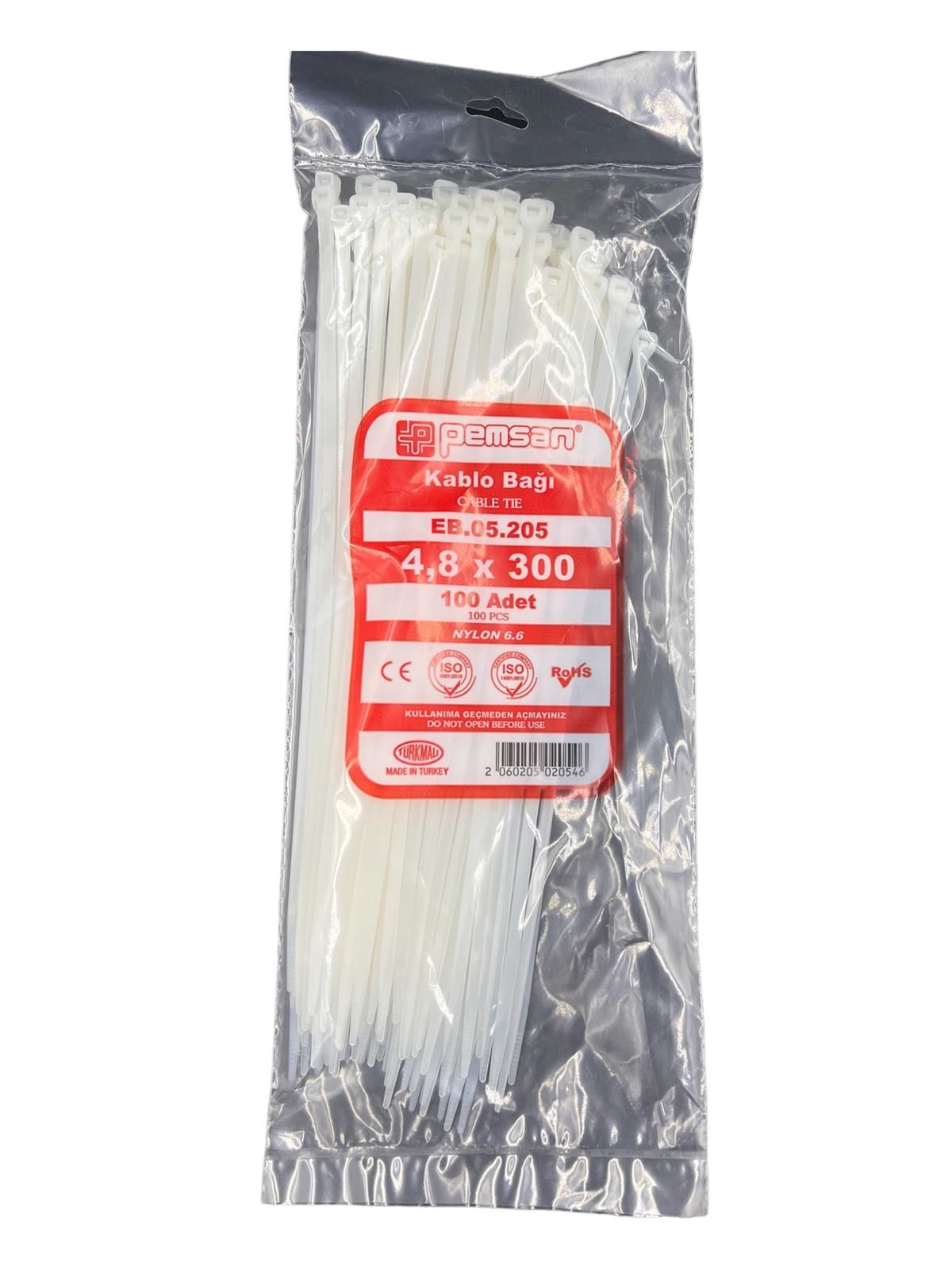 4,8 x 300 Kablo Bağı Aydınlatma Dünyam
