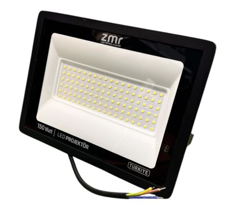 ZMR 150W Ultra Slim Led Projektör 6500K Beyaz