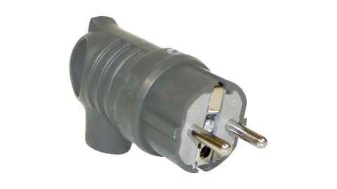 Bemis  UPS Kulplu Eğik Fiş (Gri) IP44 BV5-1402-2041