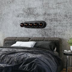 Aydinlatmadunyam Aplik Black Well-11736