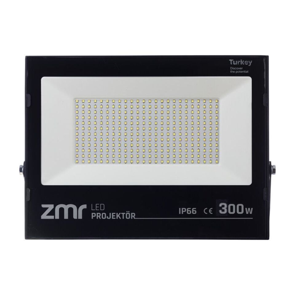 ZMR 300W Ultra Slim Led Projektör 6500K Beyaz