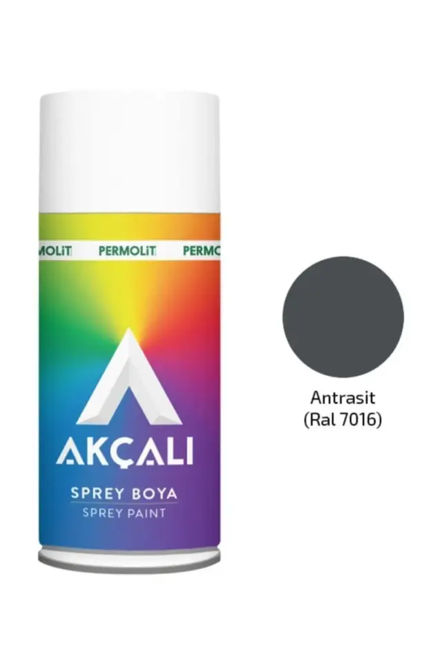 Permolit Akçali Antrasit Sprey Boya AK-7016 400 Ml
