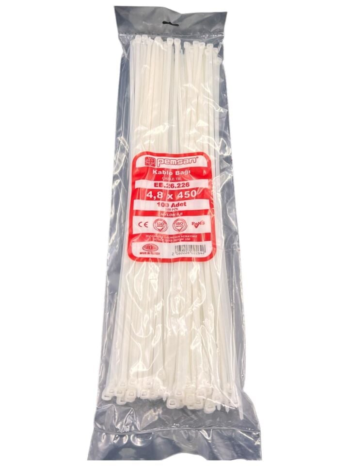 4,8 x 450 Kablo Bağı Aydınlatma Dünyam