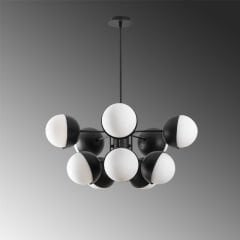 Aydinlatmadunyam Avize WhiteBlack Karsor-Nua-1271