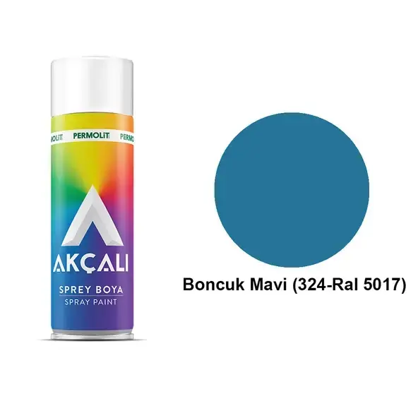 Permolit Akçali Boncuk Mavi Sprey Boya AK-324 400 ml