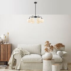 Aydinlatmadunyam Avize BlackWhite Viran-11025