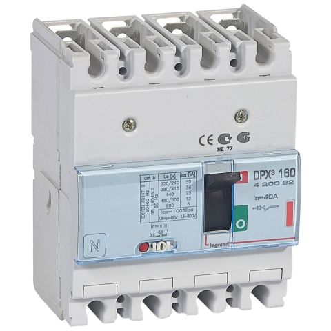Legrand  DPX³160 TM 4P 40A 36kA LEG-420092
