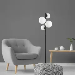 Aydinlatmadunyam Lambader BlackWhite Fazli-10521