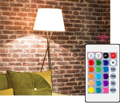 CT-4058 Cata Uzaktan Kumandali Rgb Led Ampul  Beyaz Isik